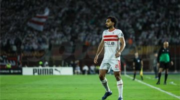 أحمد حمدي يساند لاعبي الزمالك قبل مواجهة الأهلي