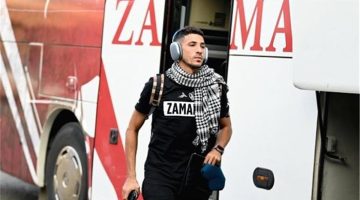 انتظام أحمد فتوح في تدريبات الزمالك بعد الخروج من محبسه