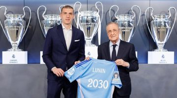 رسميًا | ريال مدريد يعلن تمديد عقد لونين حتى 2030