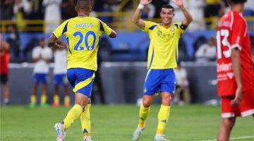 فيديو | رونالدو يقود النصر للفوز على الوحدة بثنائية في الدوري السعودي