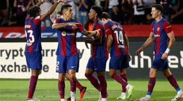 موعد مباراة برشلونة وجيرونا في الدوري الاسباني والقناة الناقلة