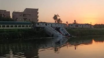 حادث قطار المنيا