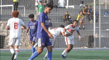 شباب الزمالك يفوز على سيراميكا بهدفين نظيفين